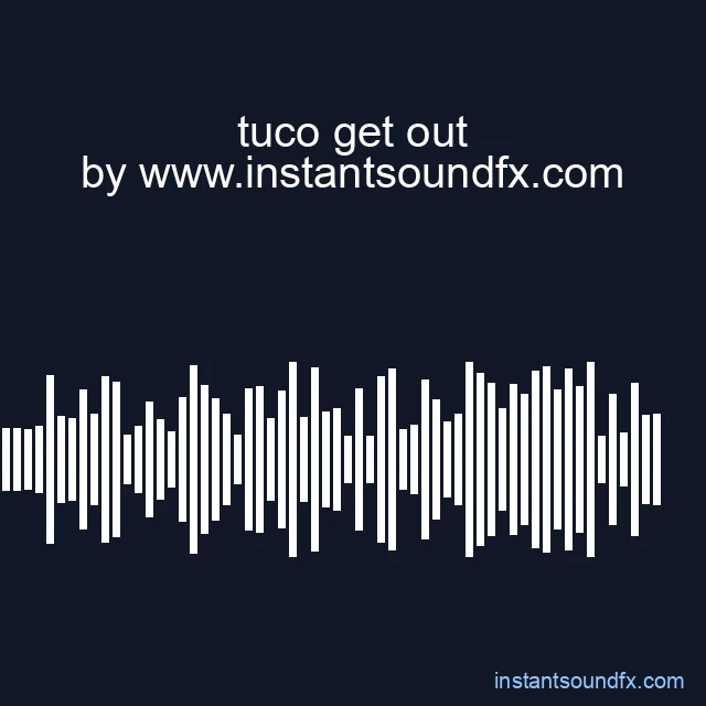 tuco get out image