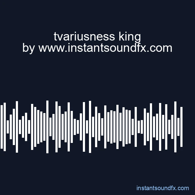 tvariusness king image