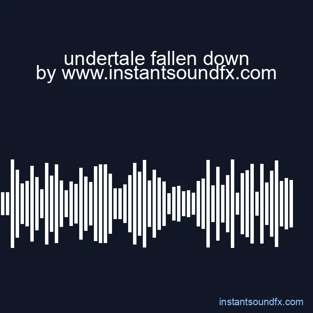undertale fallen down image