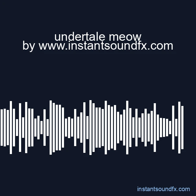 undertale meow image