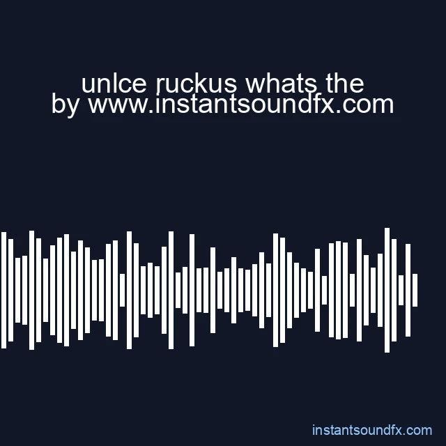 unlce ruckus whats the image