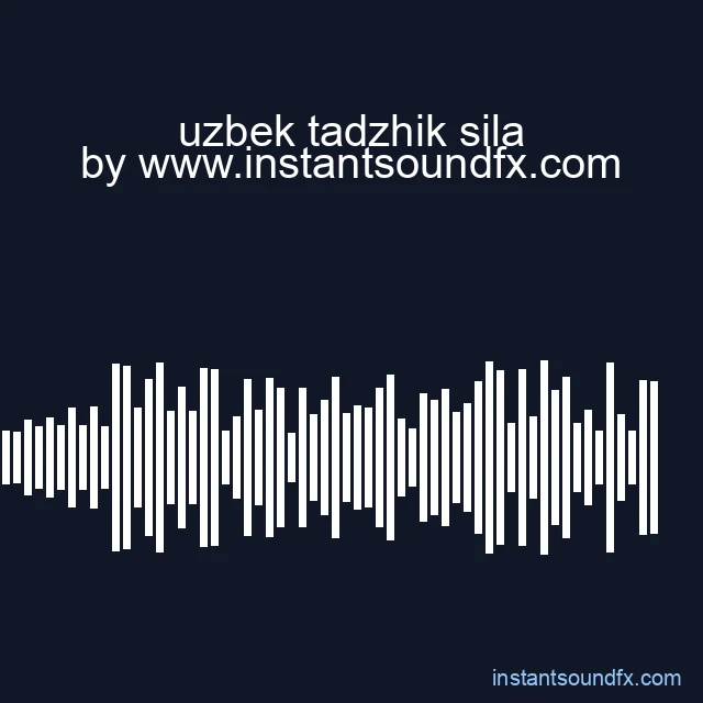 uzbek tadzhik sila image