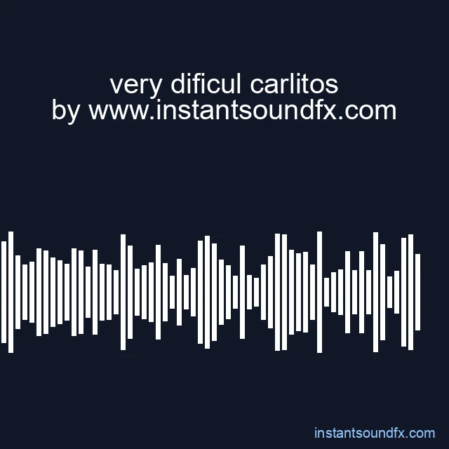 very dificul carlitos image