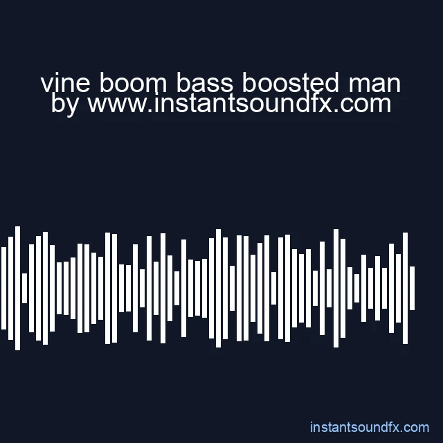 vine boom bass boosted man image