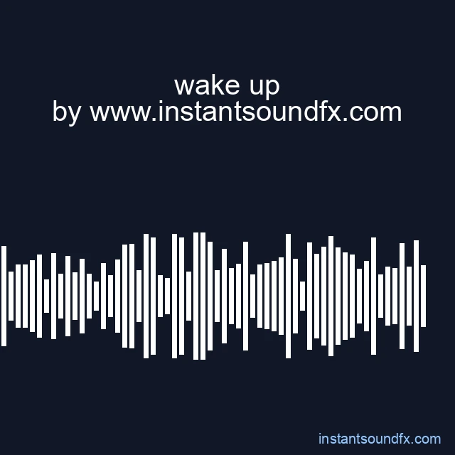 wake up image