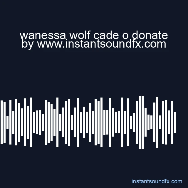wanessa wolf cade o donate image