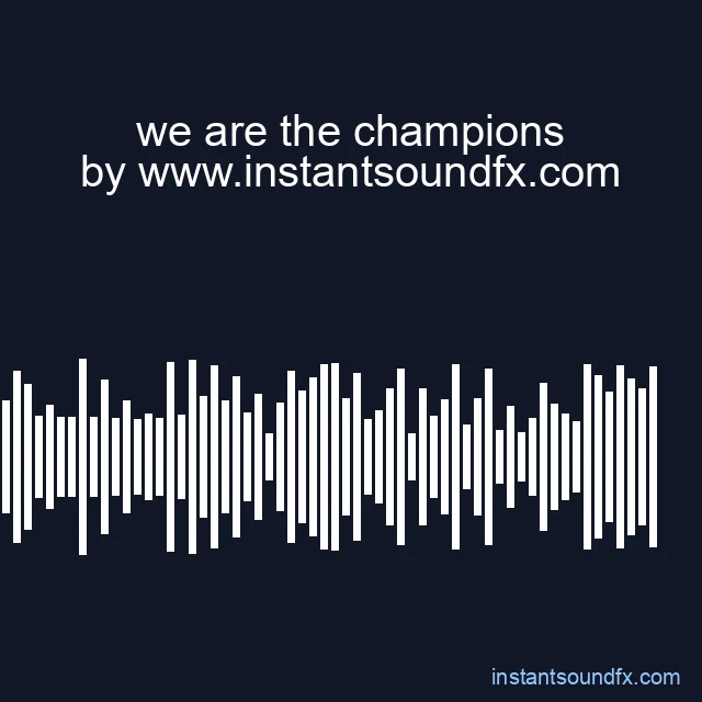 we are the champions image