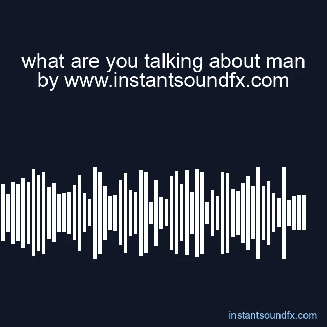 what are you talking about man image