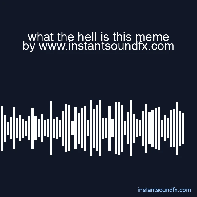 what the hell is this meme image