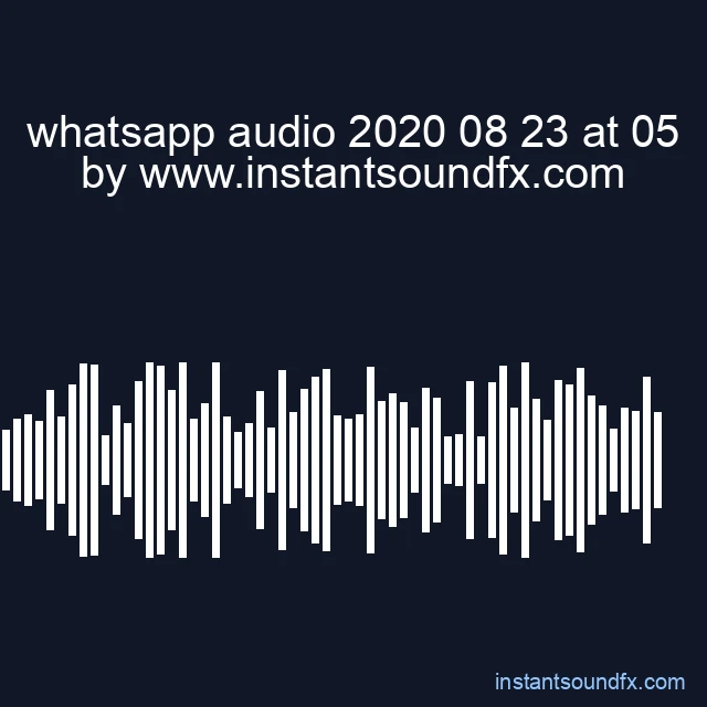 whatsapp audio 2020 08 23 at 05 image