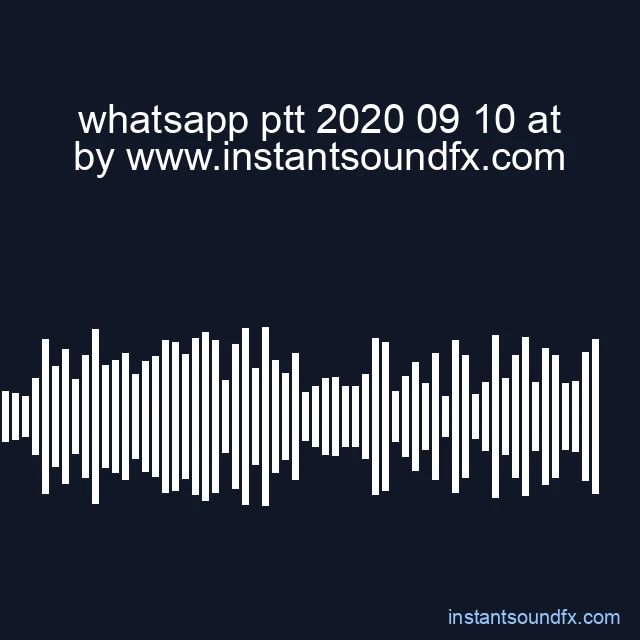 whatsapp ptt 2020 09 10 at image