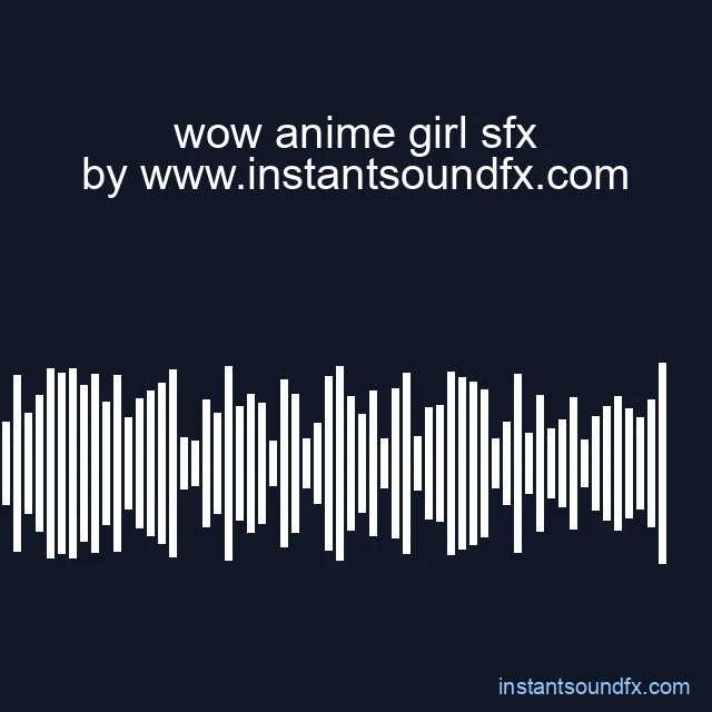 wow anime girl sfx image