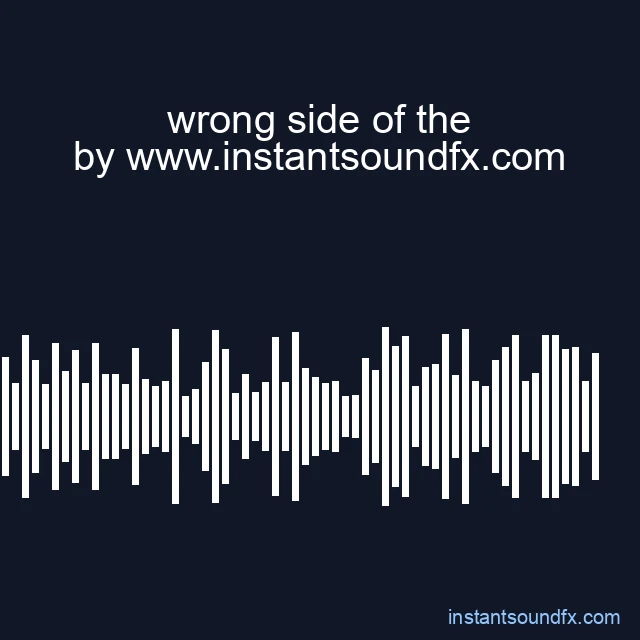 wrong side of the image