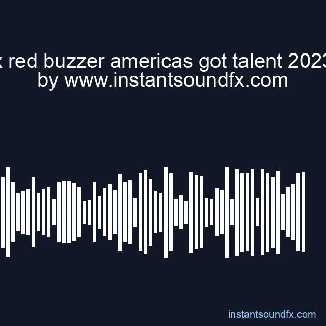 x red buzzer americas got talent 2023 image