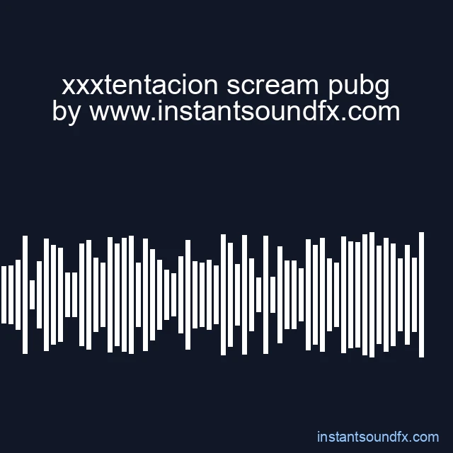 xxxtentacion scream pubg image