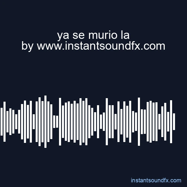 ya se murio la image