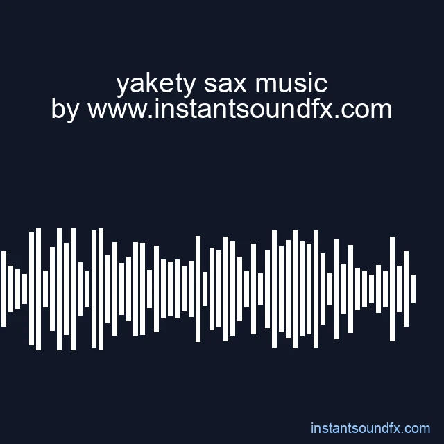 yakety sax music image