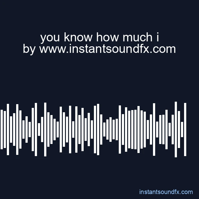you know how much i image