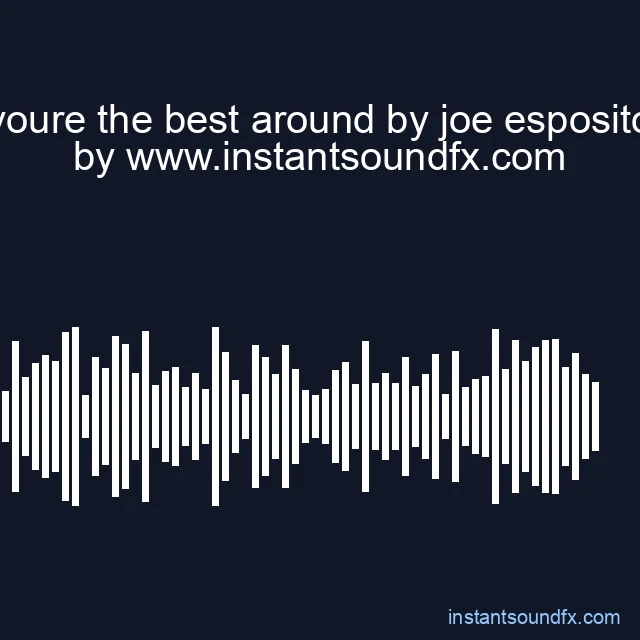 youre the best around by joe esposito image