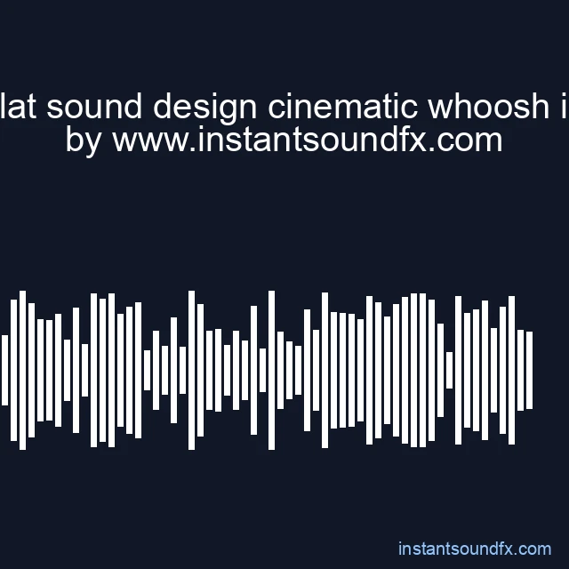 zapsplat sound design cinematic whoosh into im image