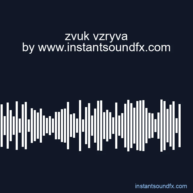 zvuk vzryva image